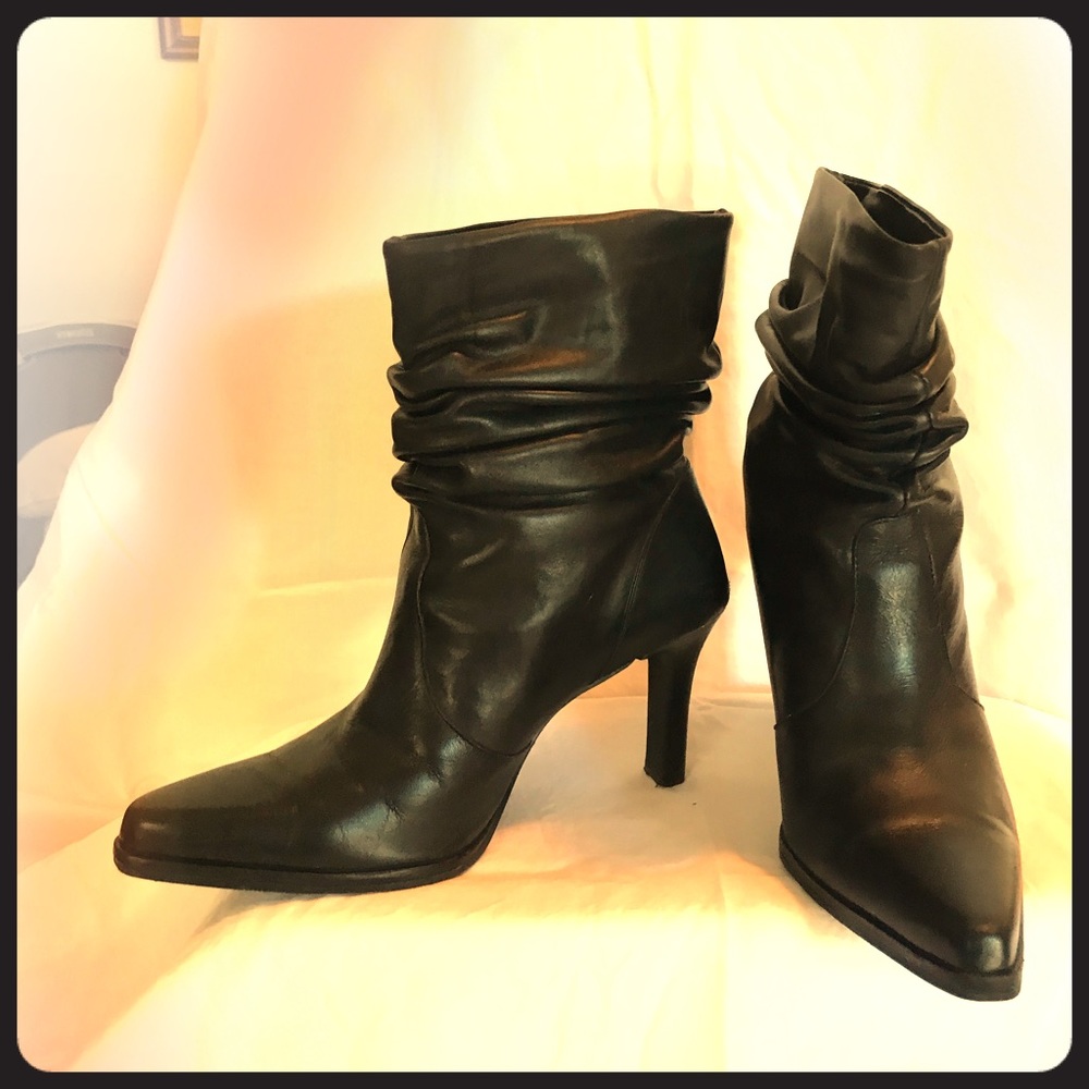Leather Boots Size 7